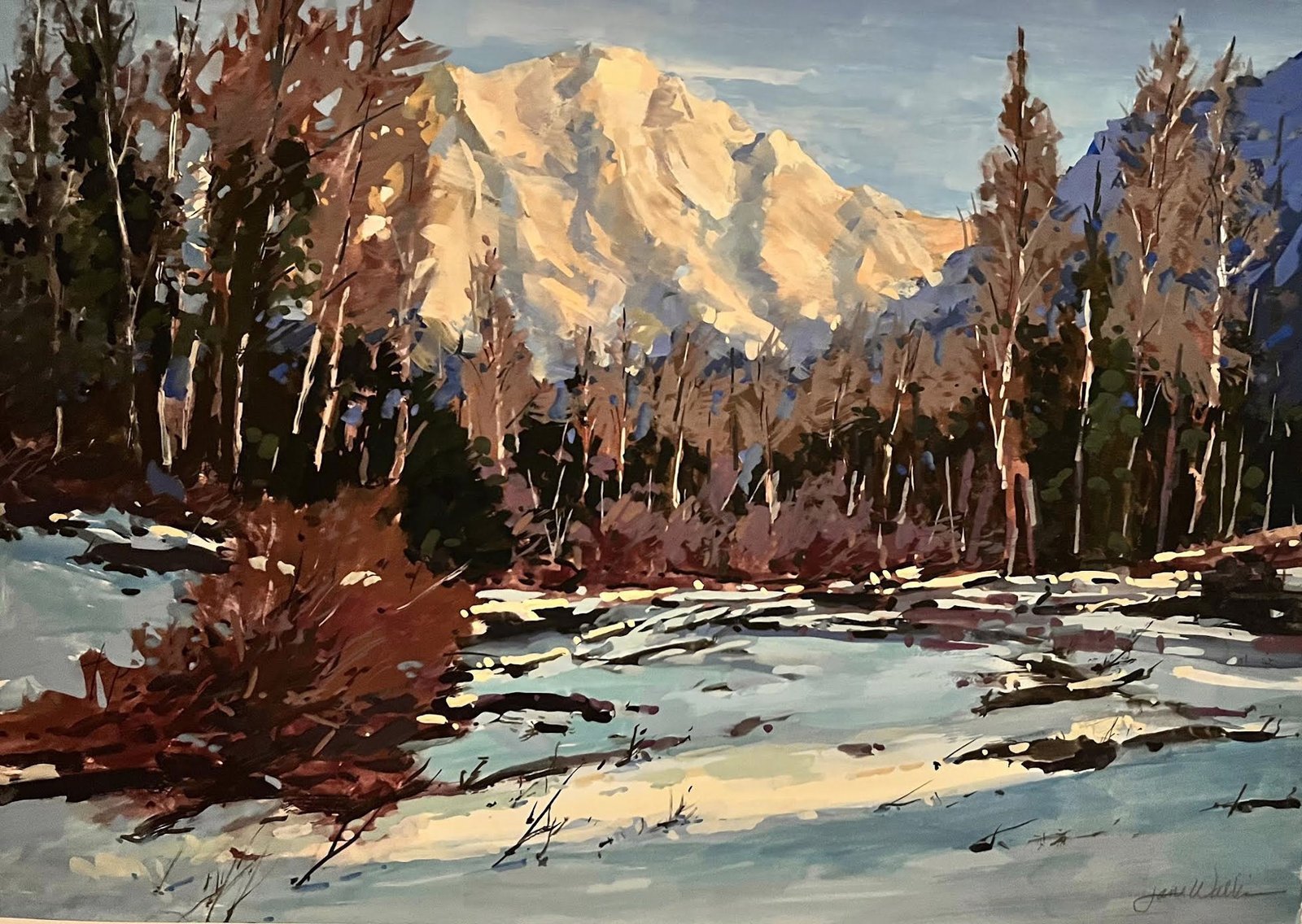 Cascade Snowfall