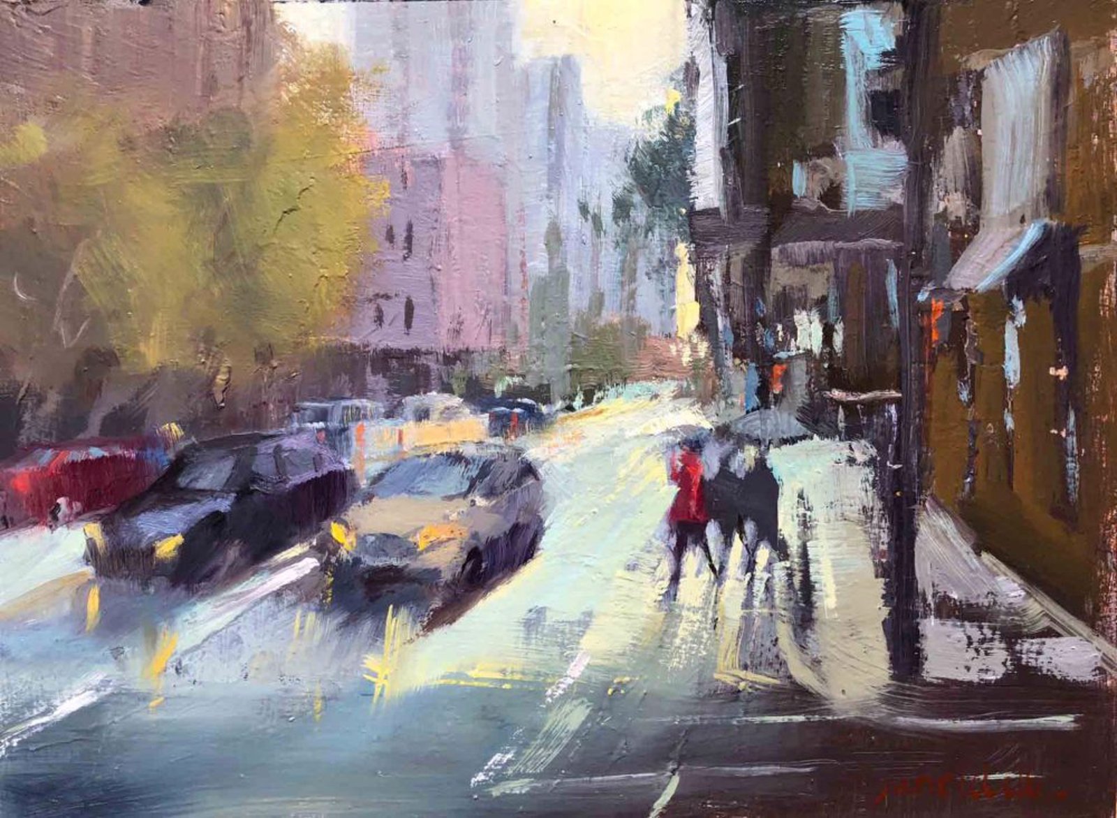 Rainy Day on First Avenue