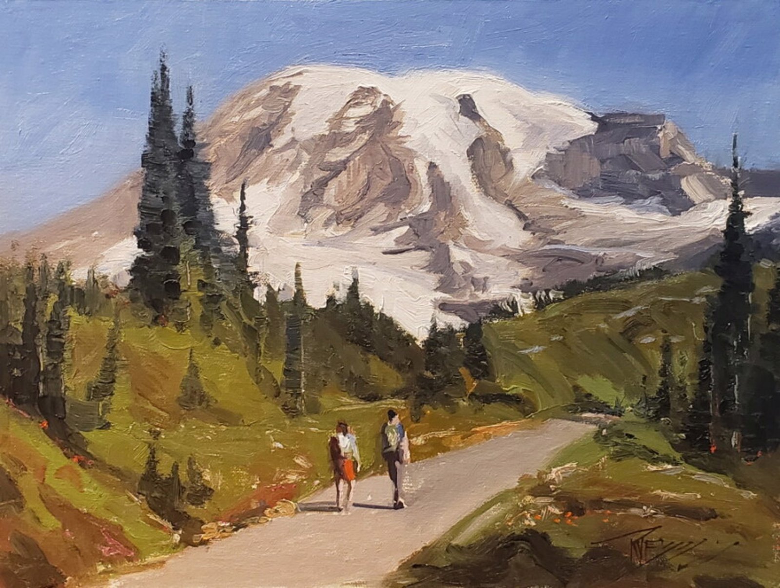 Hiking in Paradise by Robin Weiss
